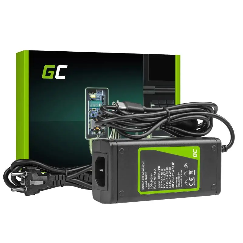 Zasilacz do laptopa Green Cell AD127P 65W