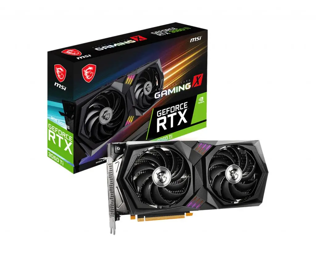 Karta graficzna MSI GeForce RTX 3060 Ti GAMING X LHR 8GB GDDR6 256bit DLSS