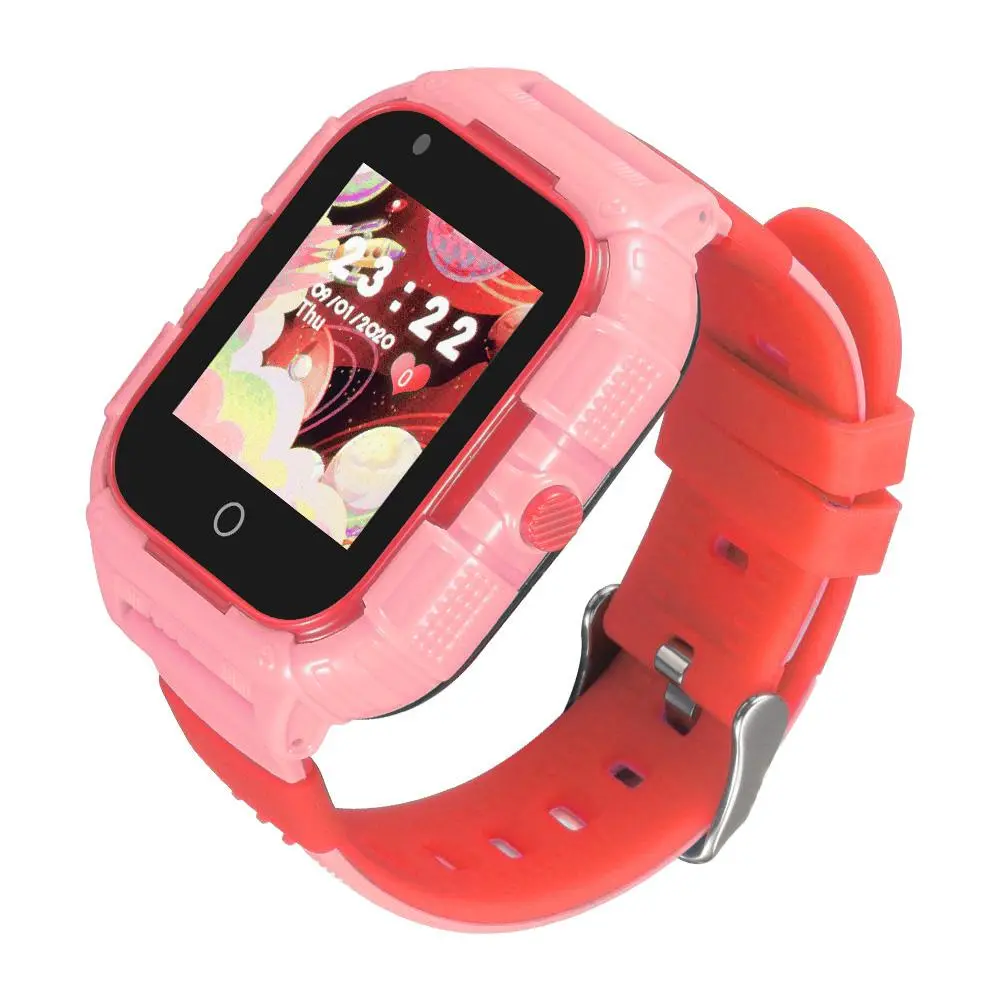 Smartwatch Garett Kids Protect 4G Plus 55mm GPS Różowy