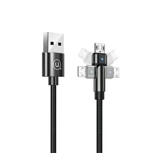 Kabel USAMS US-SJ478 1m Czarny