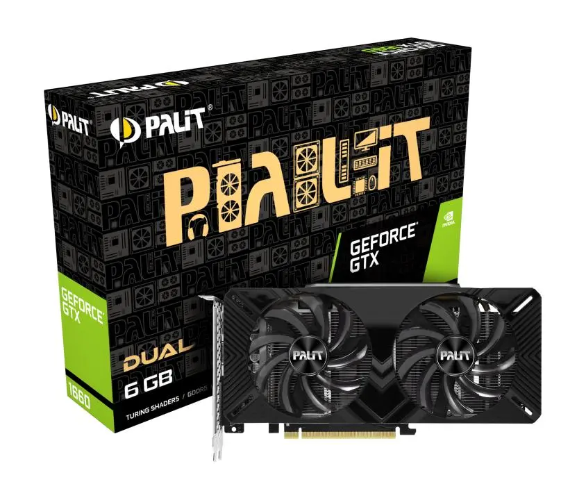 Karta graficzna Palit GeForce GTX 1660 Dual 6GB GDDR5 192bit