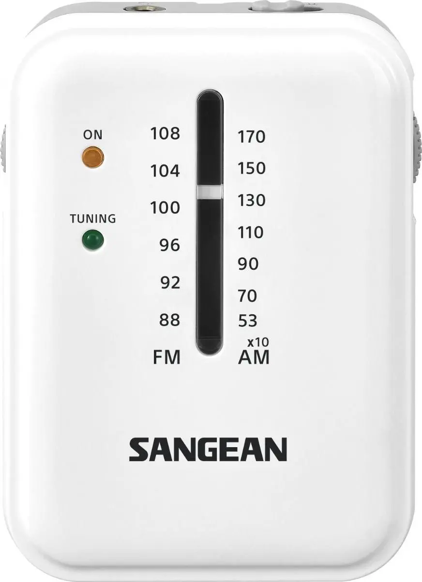 Radioodbiornik Sangean POCKET 320 SR-32 Radio FM Biało-szary