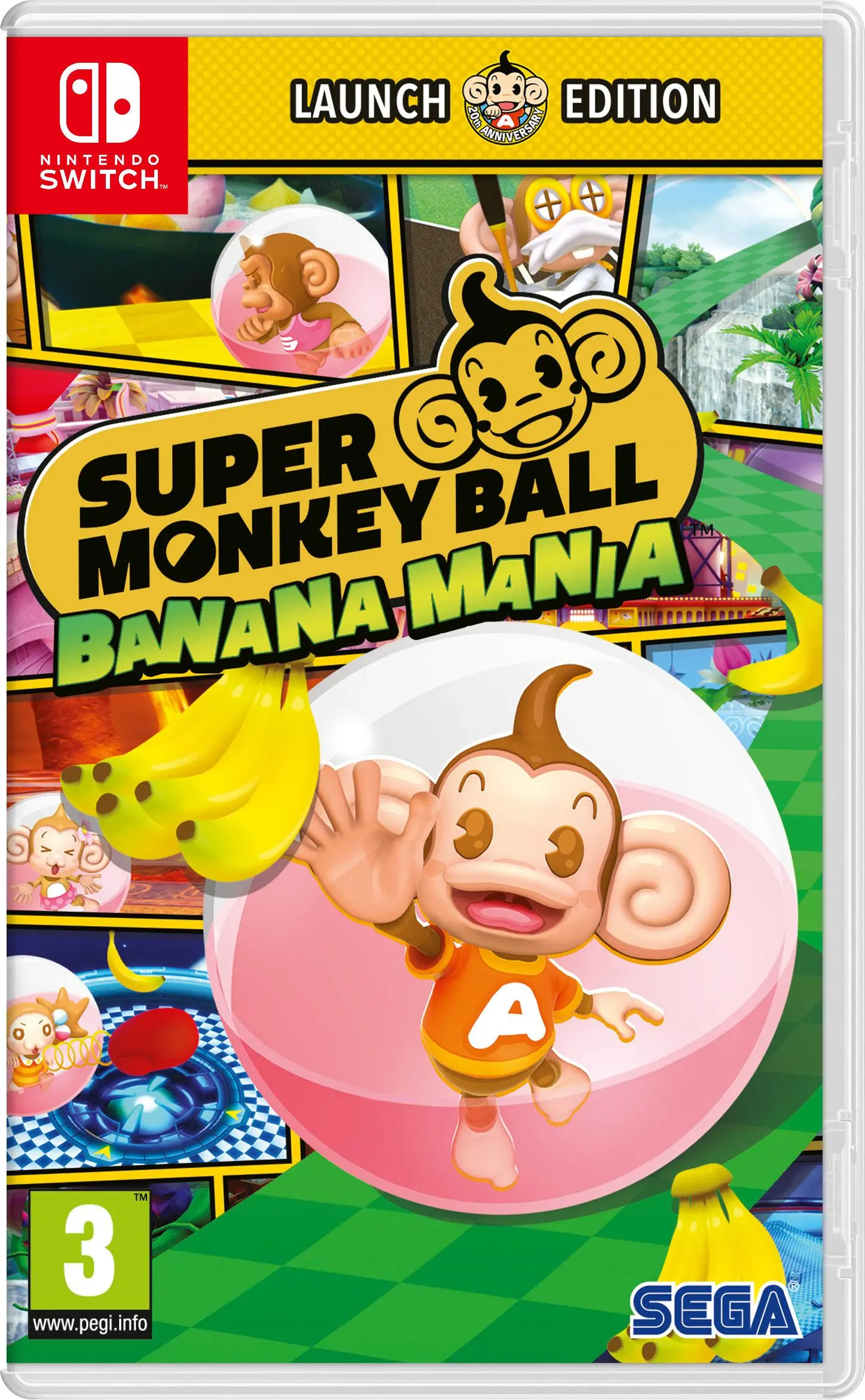 Super Monkey Ball Banana Mania Edycja Launch Gra na Nintendo Switch