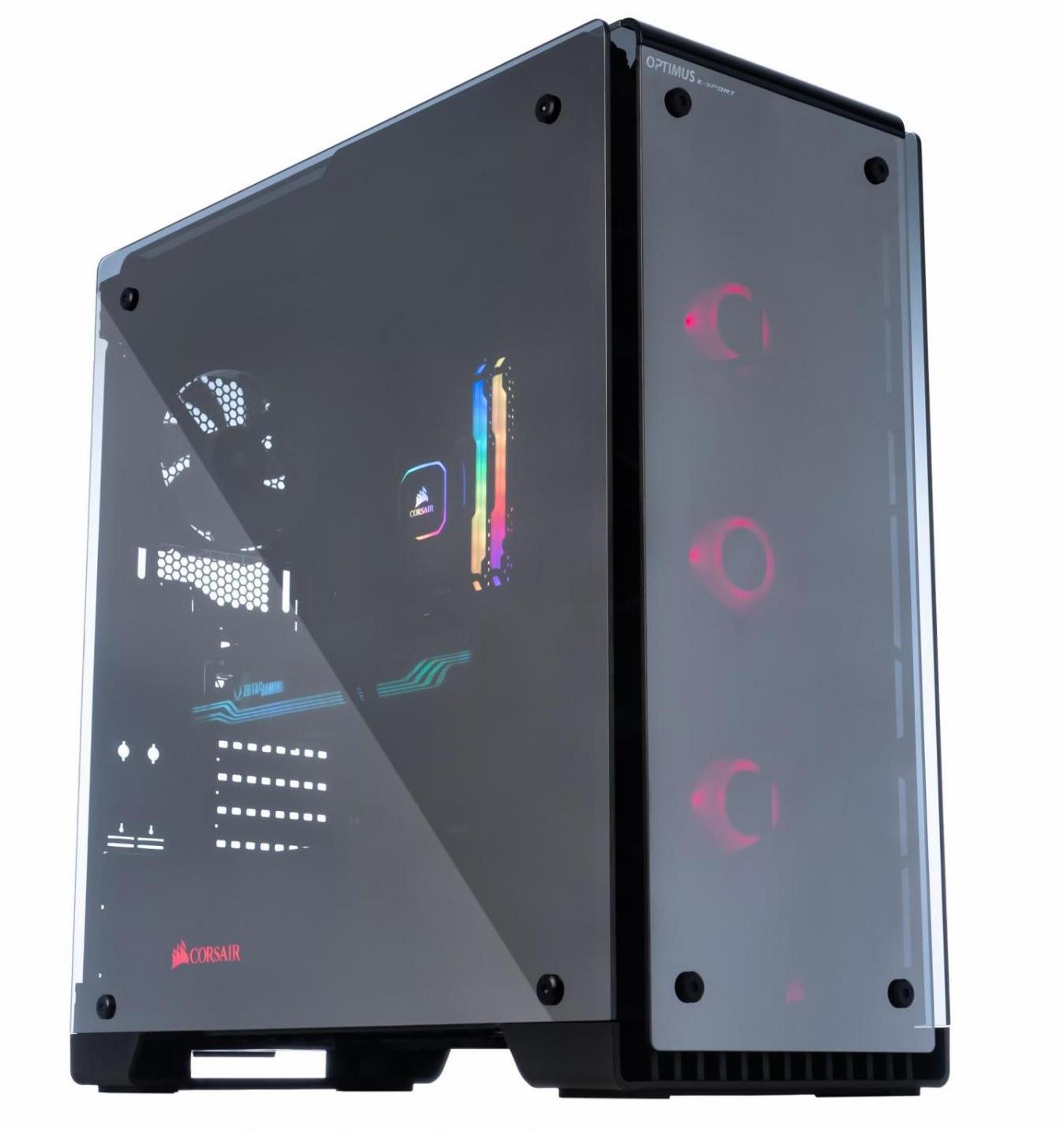 Komputer gamingowy Optimus E-sport Extreme GZ590T-CR7  i7-11700K 32GB RAM 2TB + 1TB SSD Dysk  RTX3080 Win10