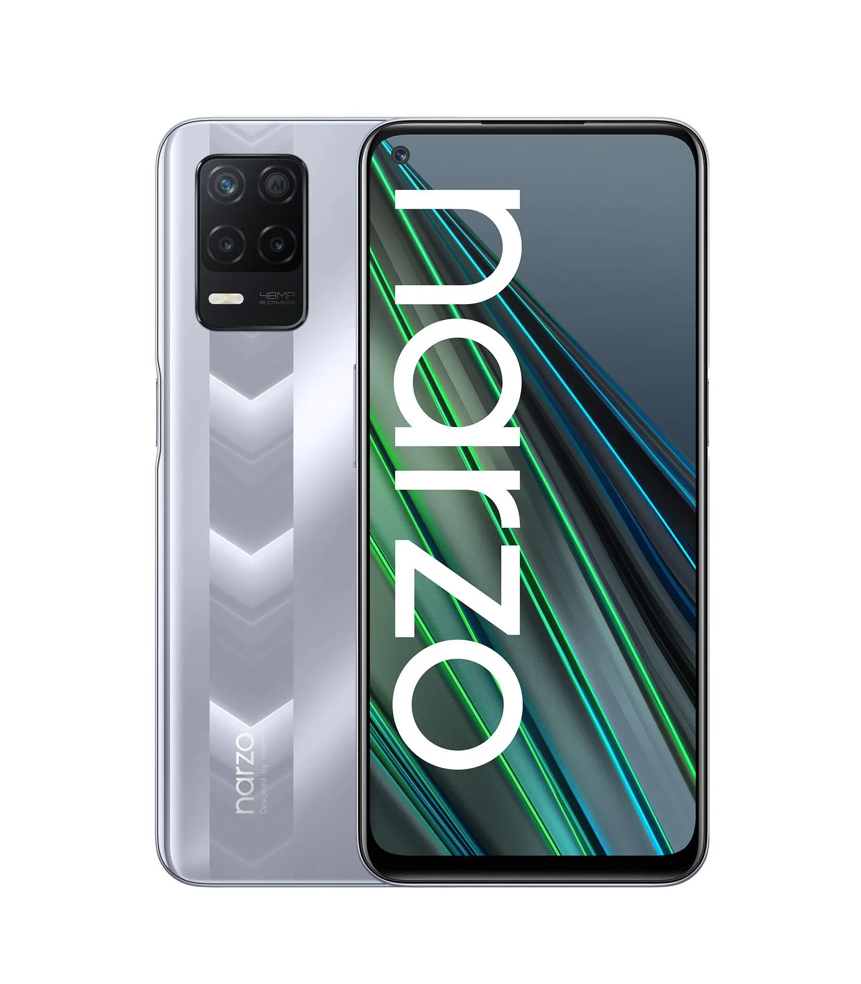 Smartfon realme narzo 30 5G 4/128GB 6,5" 90Hz 48Mpix Srebrny