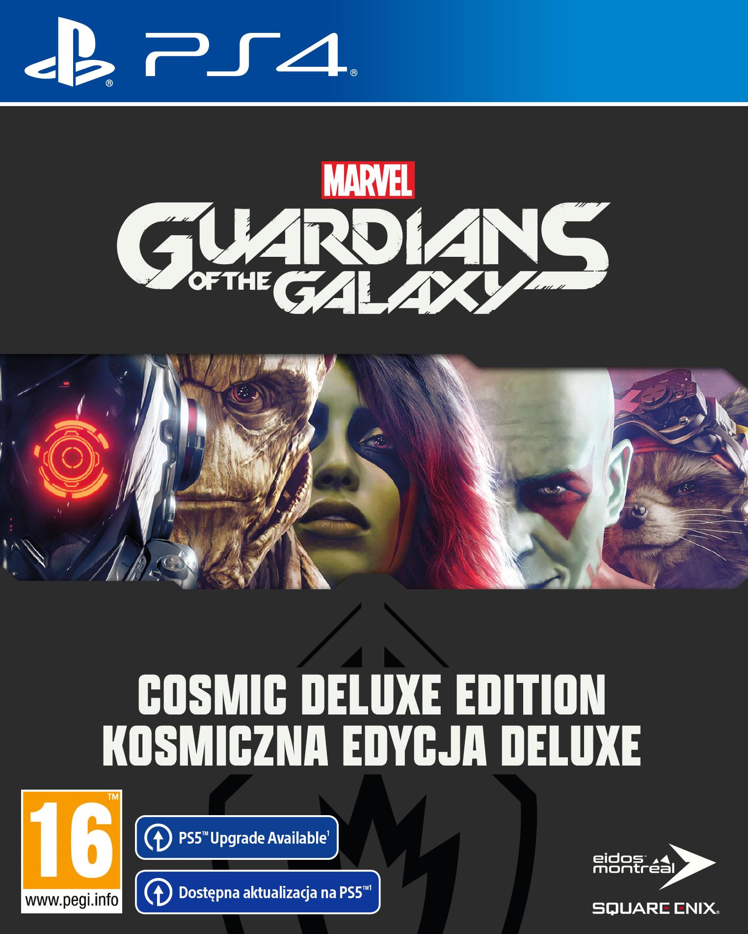 Marvel's Guardians of the Galaxy - Kosmiczna Edycja Deluxe - Gra na PS4 (Kompatybilna z PS5)