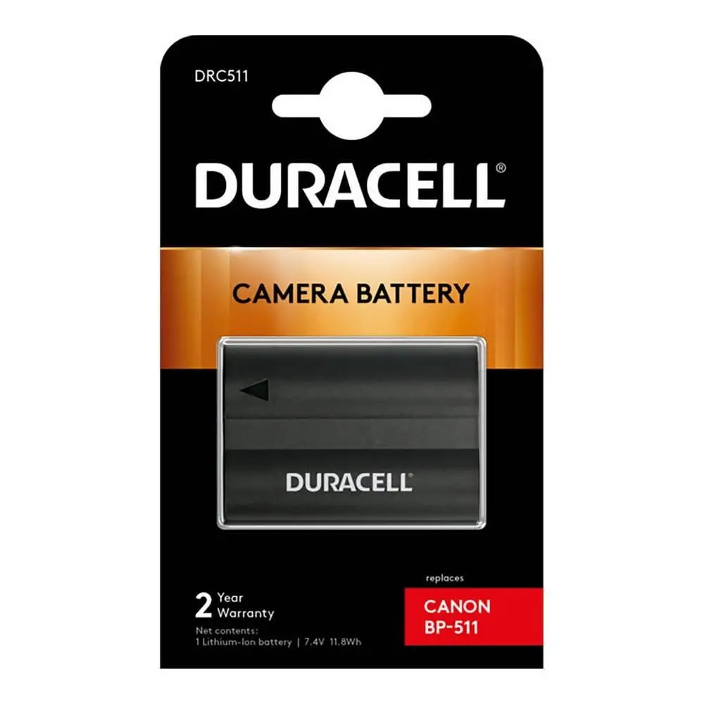 Akumulator Duracell DRC511 zamiennik Canon BP-511