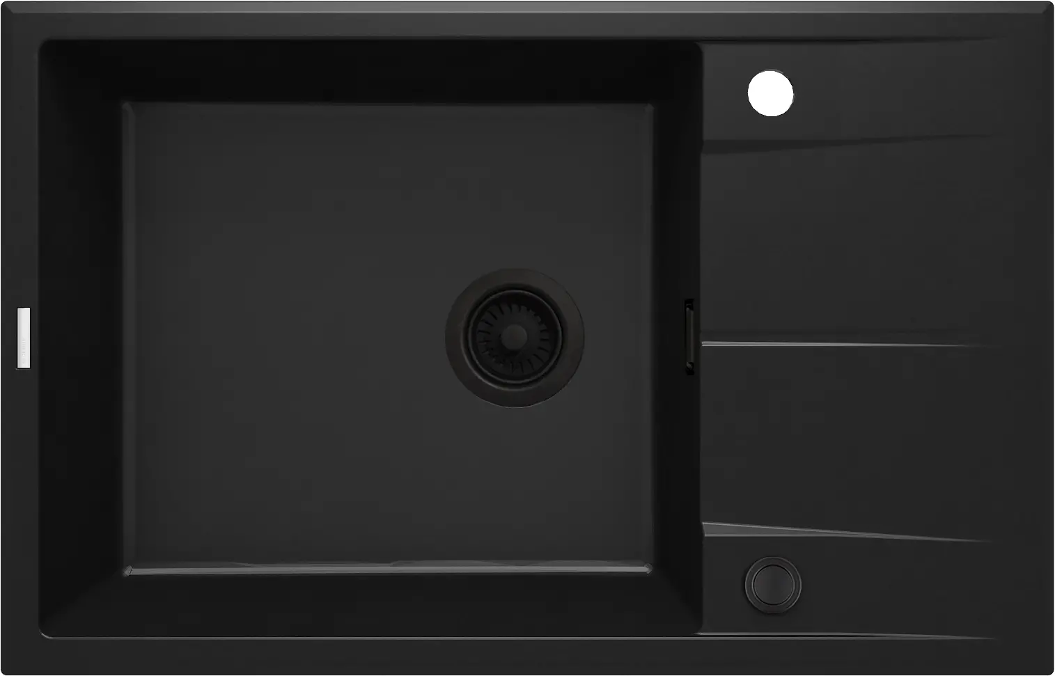 Zlewozmywak Deante Eridan ZQE_N11B Granitowy Nero