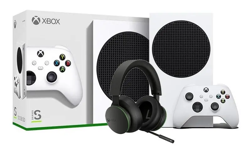 Konsola Xbox Series S 512GB + Słuchawki Stereo Headset Bezprzewodowy