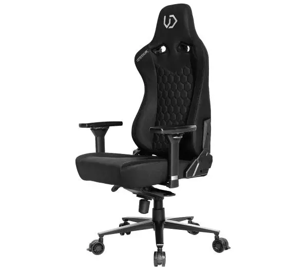 Ultradesk THRONE Gamingowy  do 140kg Tkanina Czarny - Kup na Raty - RRSO 0%