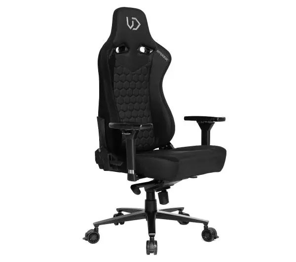 Ultradesk THRONE Gamingowy  do 140kg Tkanina Czarny - Kup na Raty - RRSO 0%