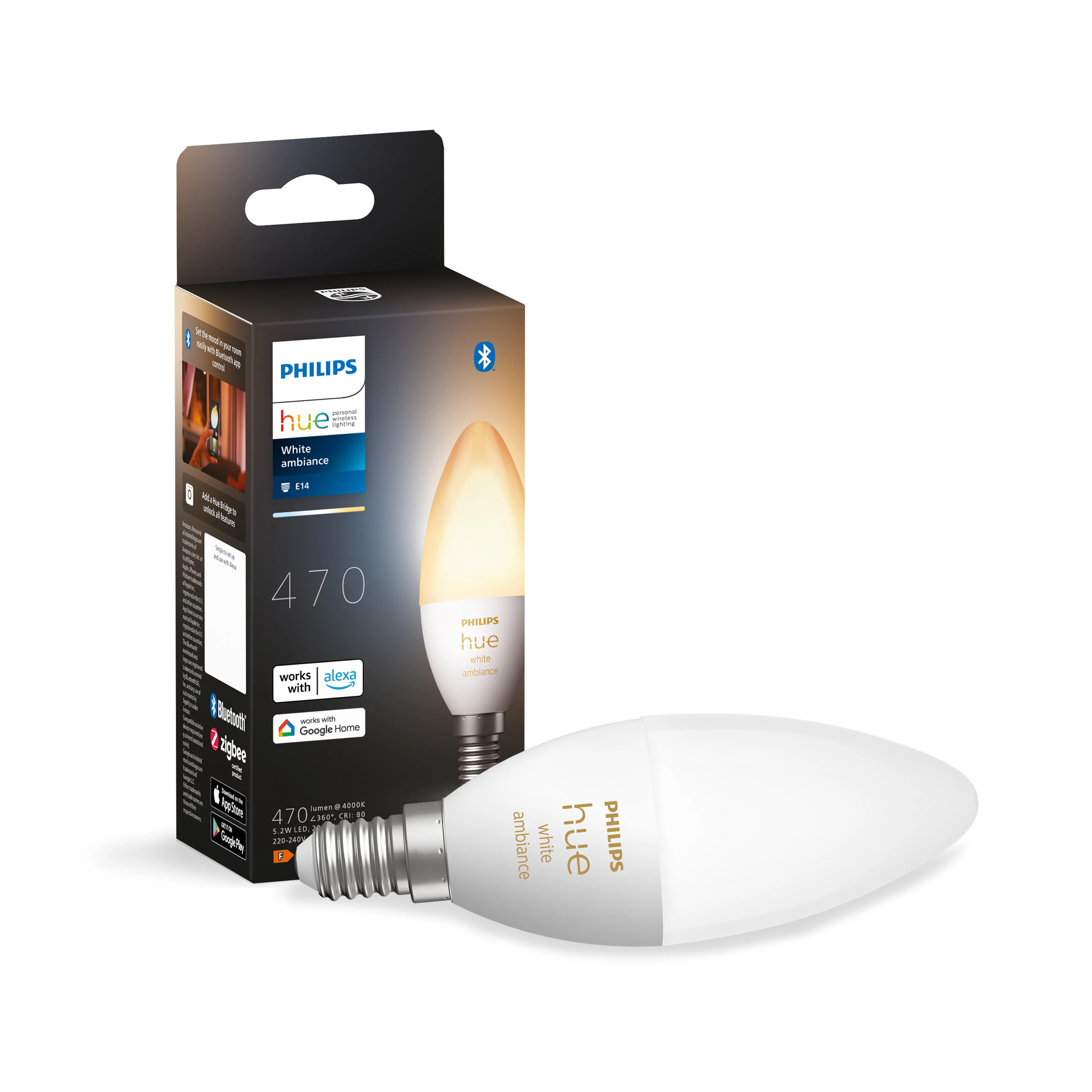 Żarówka LED Philips Hue White Ambiance E14 1 szt.