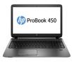HP ProBook 450 G2 15,6" Intel® Core™ i7-5500U 4GB RAM  500GB Dysk  Win7/Win8.1 Pro