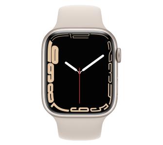 Apple Watch Series 7 GPS 45mm (księżycowa poświata) Smartwatch