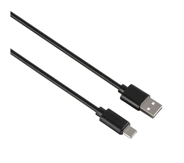 Hama USB-C do USB 0,9m Czarny