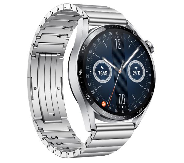 Smartwatch Huawei Watch GT 3 46mm GPS Srebrny