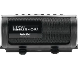 TechniSat DigitRadio Bike 1 Radio FM DAB+ Bluetooth Czarno-biały