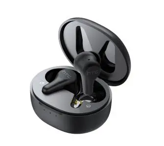 Słuchawki bezprzewodowe HTC Wireless Earbuds Plus Dokanałowe Bluetooth 5.0 Czarny