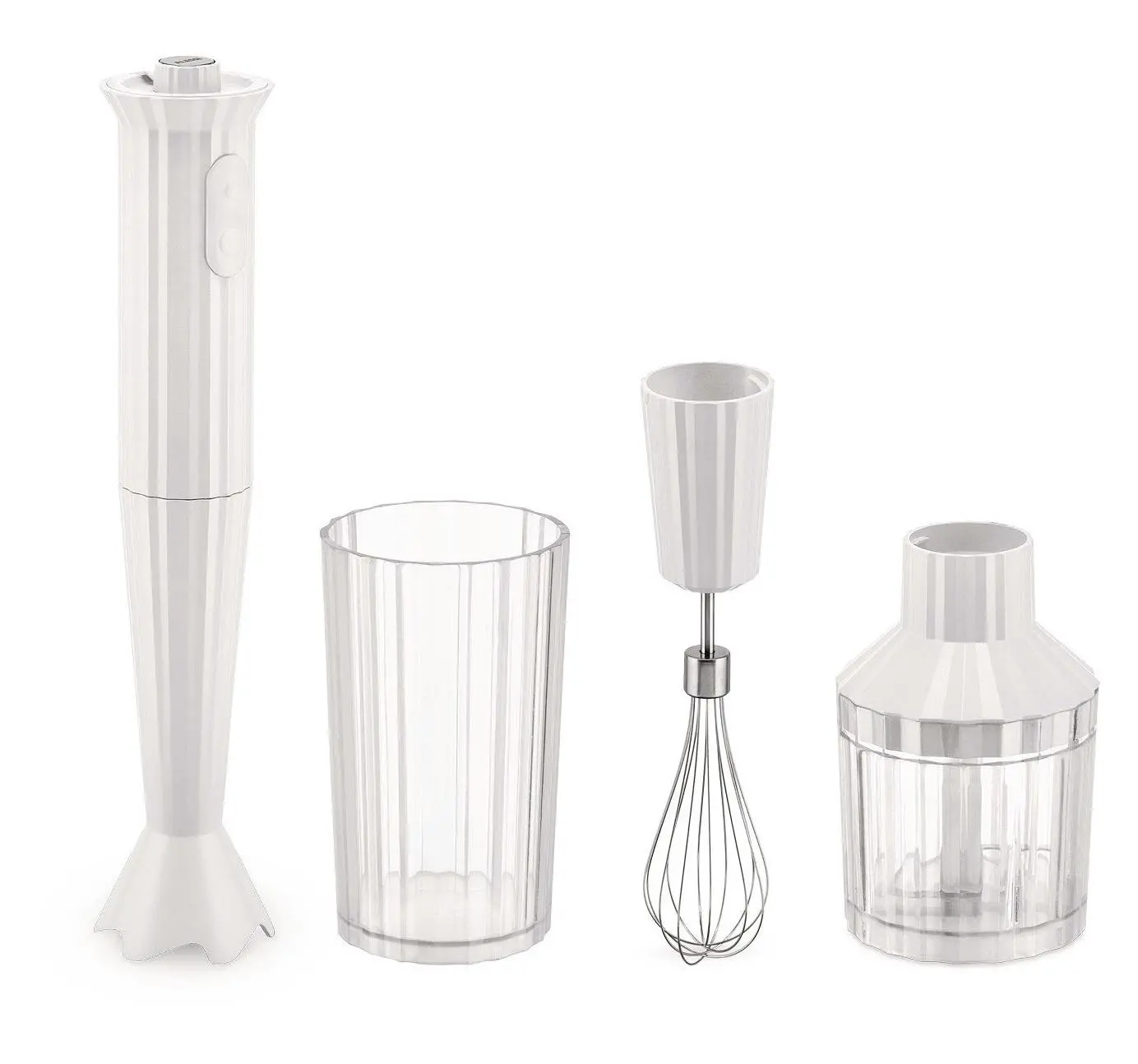 Blender Alessi Plissé MDL10SW 500W Rozdrabniacz Końcówka do ubijania