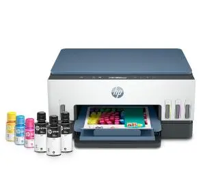 HP Smart Tank 675 (28C12A) WiFi Biało-niebieski - Kup na Raty - RRSO 0%