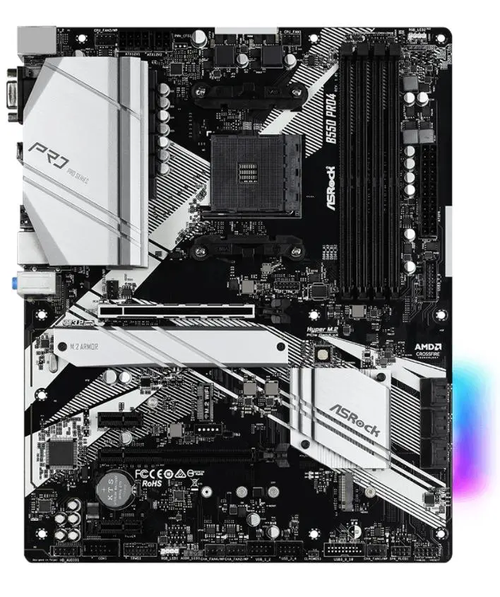 фото Материнская плата ASRock B550 Pro4 1
