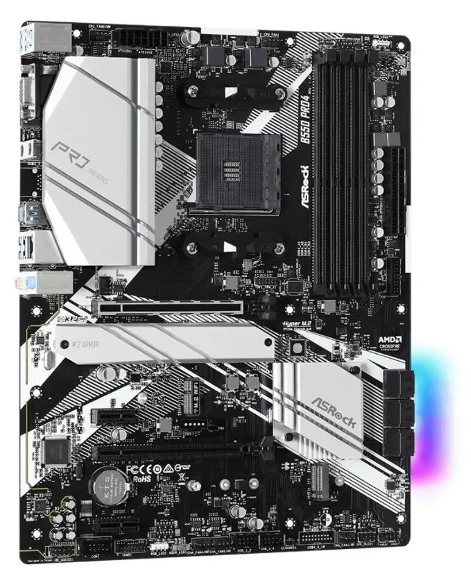 фото Материнская плата ASRock B550 Pro4 3