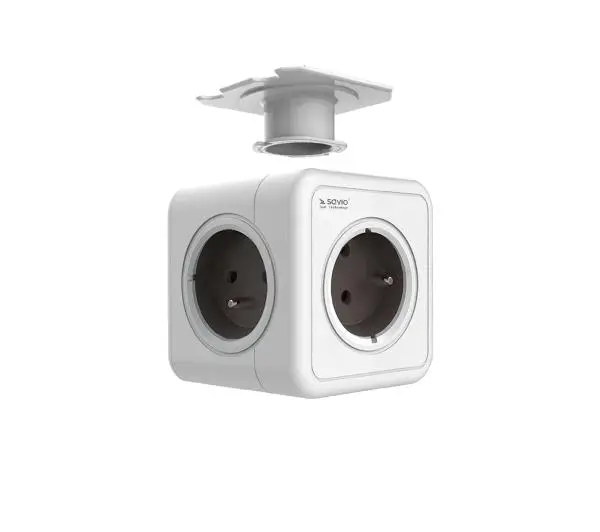 Savio Powercube PC-03 5 gniazd 3m Biały