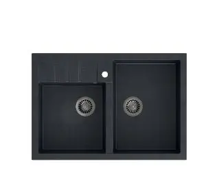 Quadron HCQB9062U8_BS Bill 120 Granitowy Czarny/Stalowy - DRUGI -30%, ALBO 5-TY ZA 1ZŁ - Kup na Raty - RRSO 0%