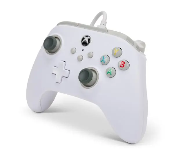 PowerA przewodowy do Xbox Series X/S, Xbox One, PC Biały