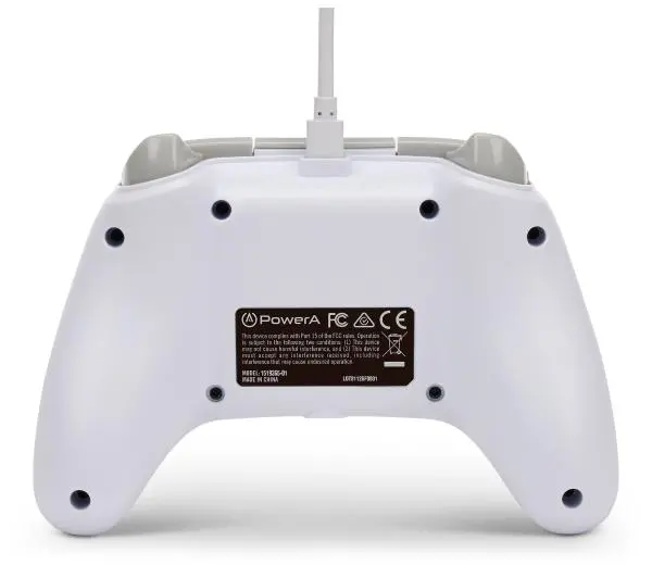 PowerA przewodowy do Xbox Series X/S, Xbox One, PC Biały