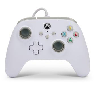 gamepad PowerA przewodowy Xbox Series X/S (biały)