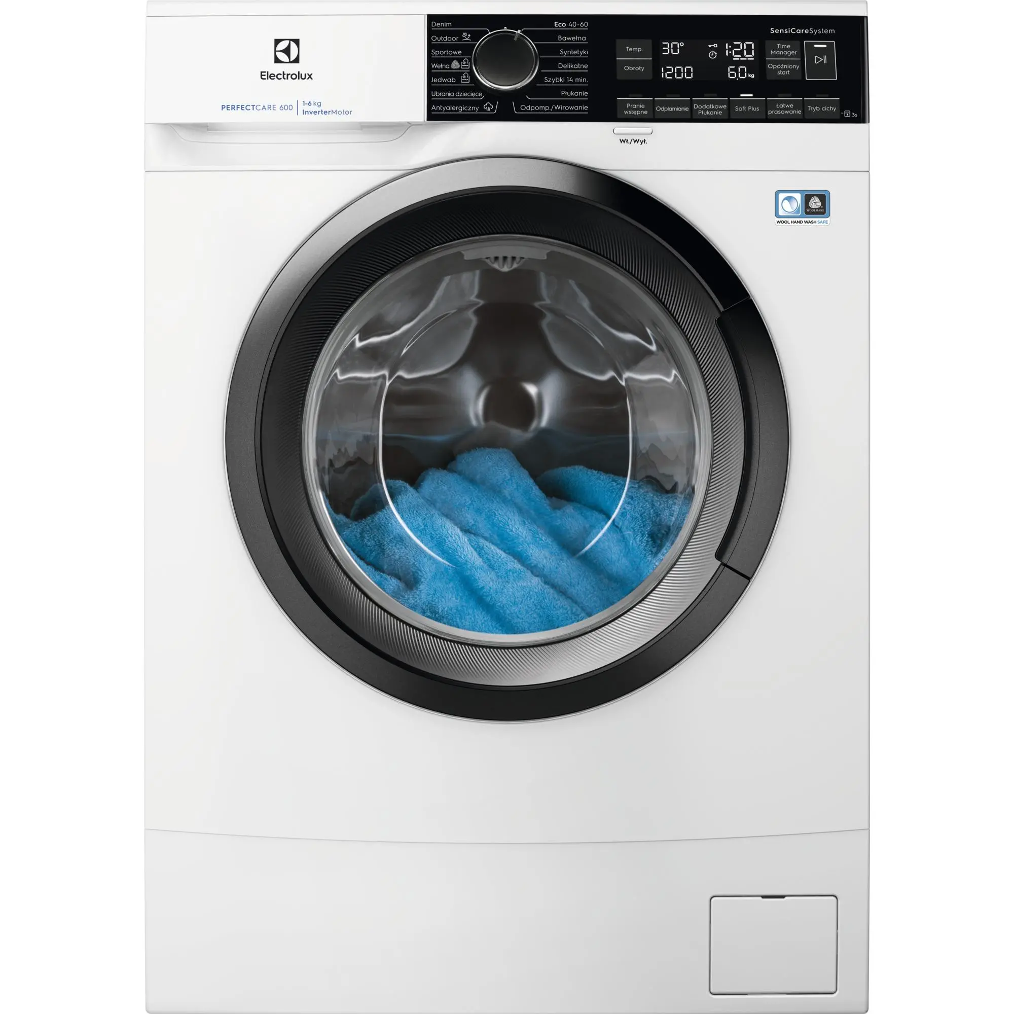 Pralka Electrolux 600 SensiCare EW6SN226SPI Superslim 6kg 1200obr/min