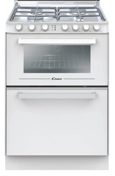 Kuchnia gazowo-elektryczna ze zmywarką Candy TRIO4GWNT/1 Rożen