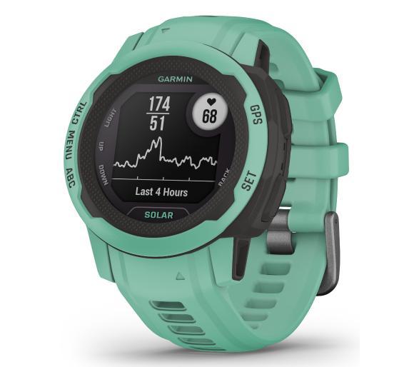 Smartwatch Garmin Instinct 2S Solar (zielony)