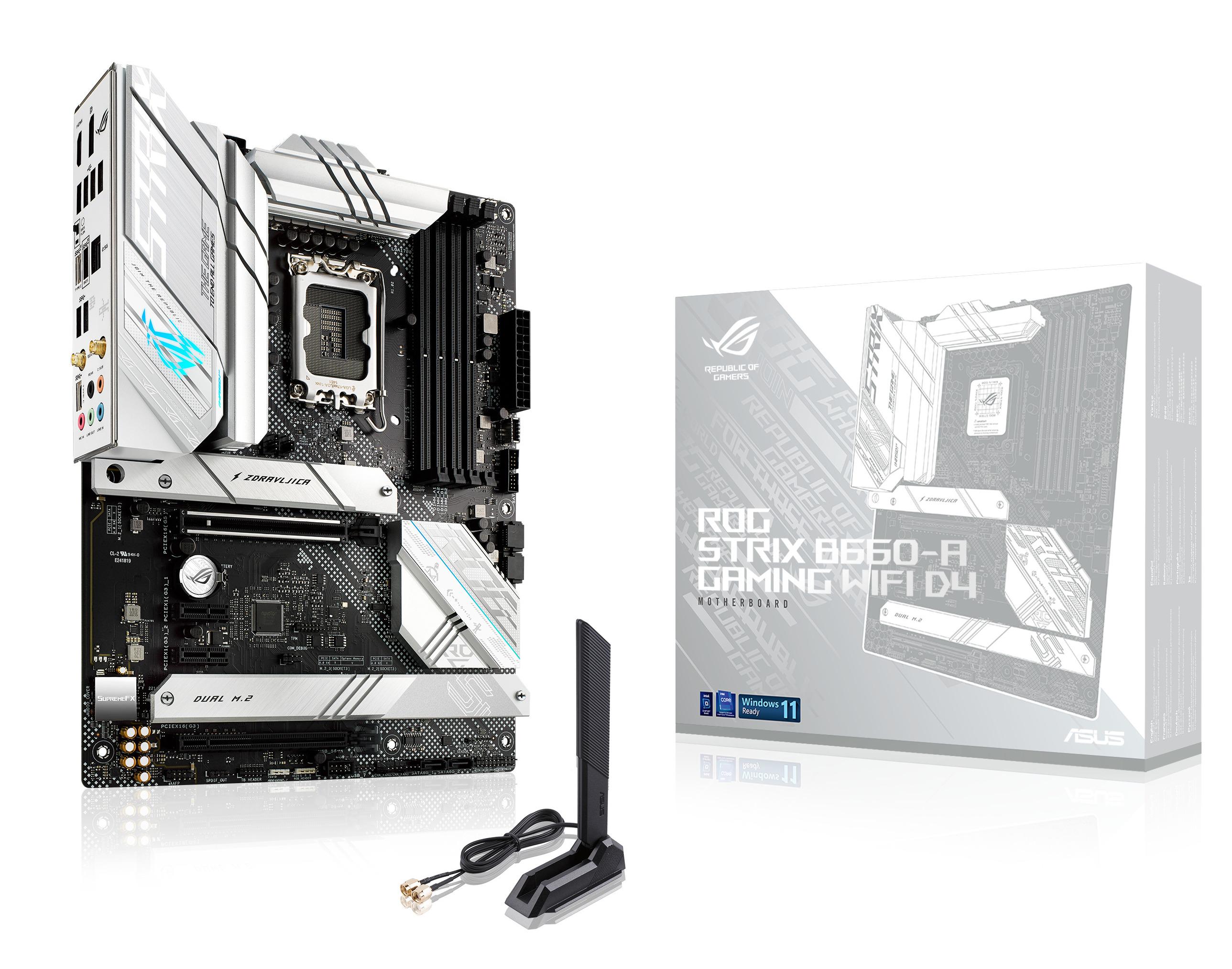 Płyta główna ASUS ROG STRIX B660-A GAMING WIFI D4 DDR4