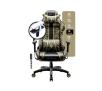 Fotel Diablo Chairs X-One 2.0 King Size Legion Gamingowy do 160kg Skóra ECO Tkanina Czarno-zielony