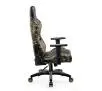 Fotel Diablo Chairs X-One 2.0 King Size Legion Gamingowy do 160kg Skóra ECO Tkanina Czarno-zielony