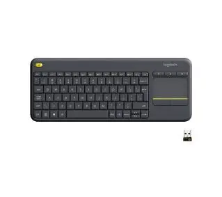 Logitech Wireless Touch Keyboard K400 Plus  Szary