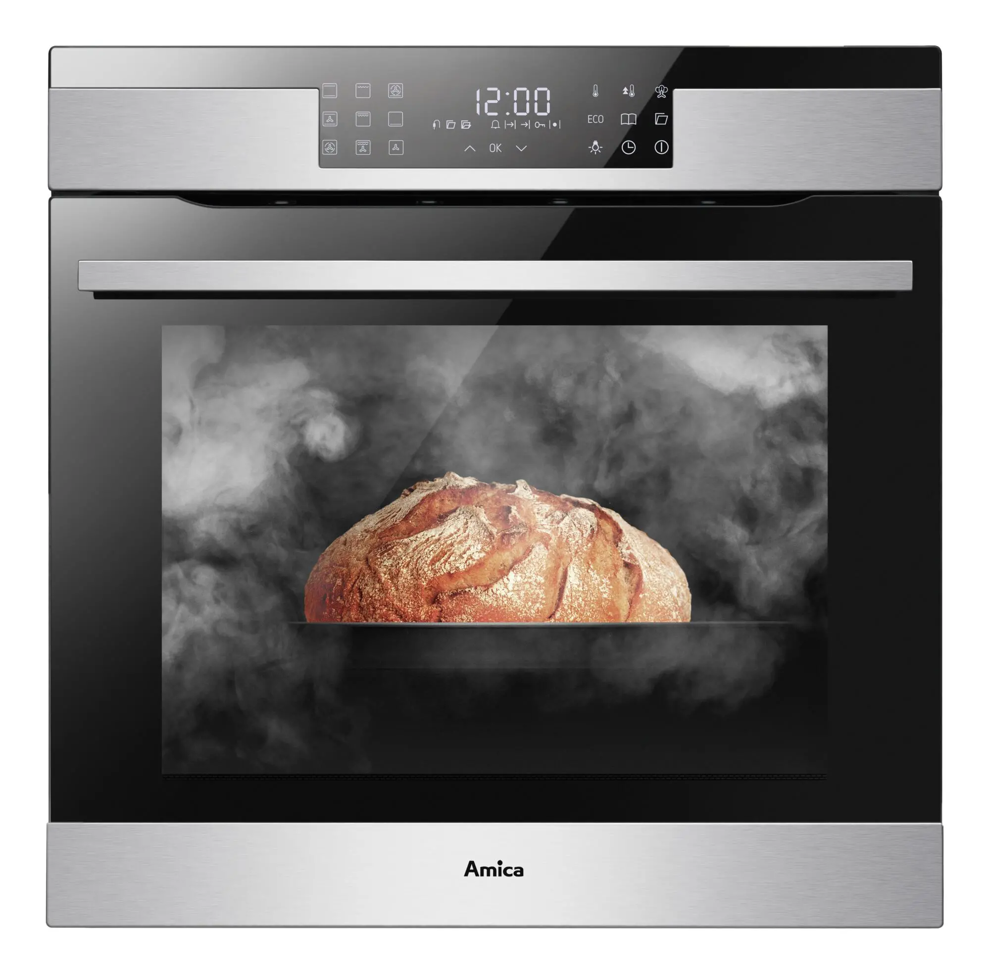 Piekarnik elektryczny parowy Amica ED97699XA+ X-Type Steam Termoobieg Termosonda Inox
