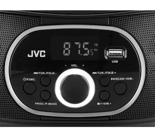 JVC RD-E221B Czarny