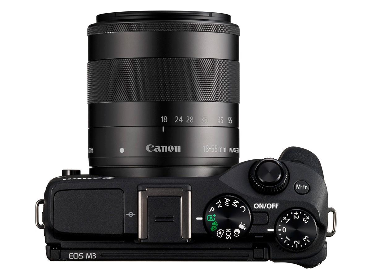 Canon EOS M3 + 18-55 mm f/3,5-5,6 IS STM (czarny) - Opinie, Cena