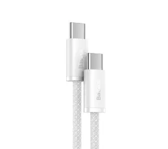 Kabel Baseus USB-C do USB-C Dynamic 100W 2m Biały