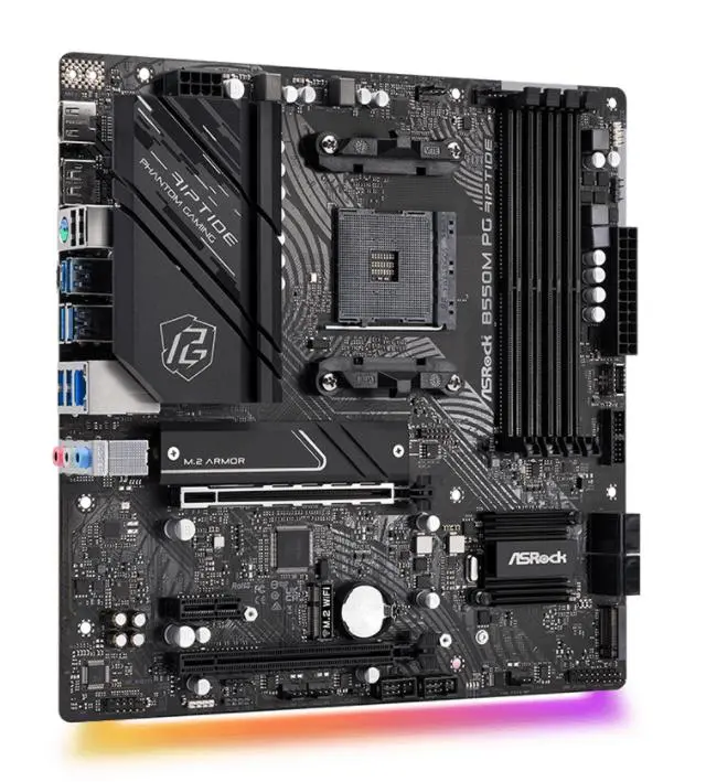 фото Материнська плата ASRock B550M PG RIPTIDE 2