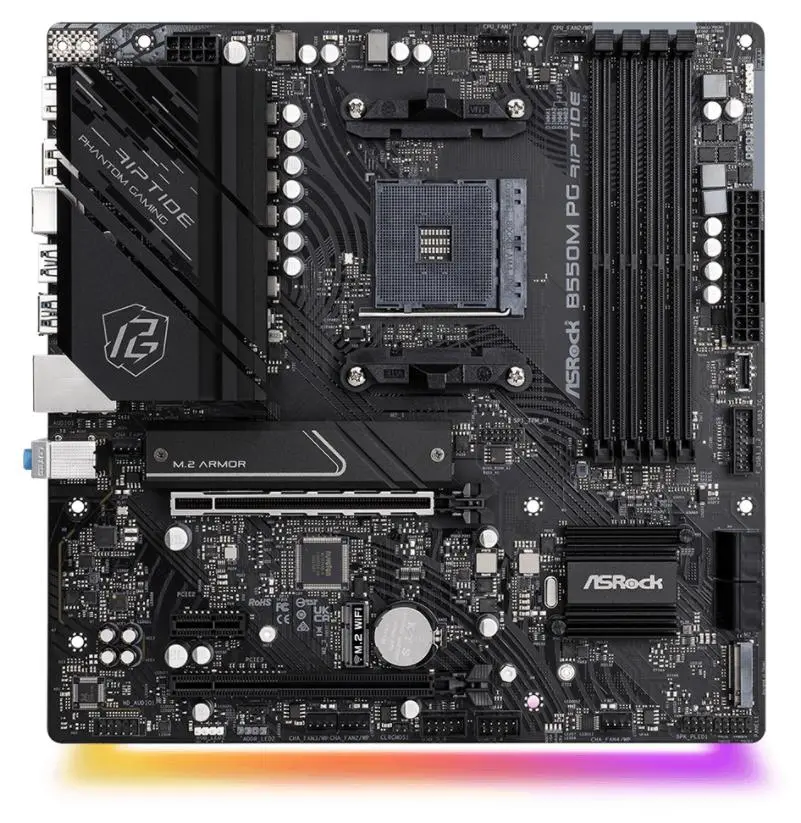 фото Материнська плата ASRock B550M PG RIPTIDE 1