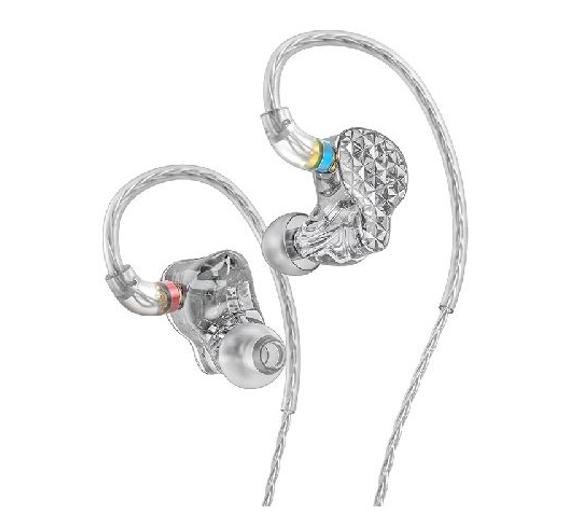 słuchawki przewodowe FiiO FA9 (srebrny)