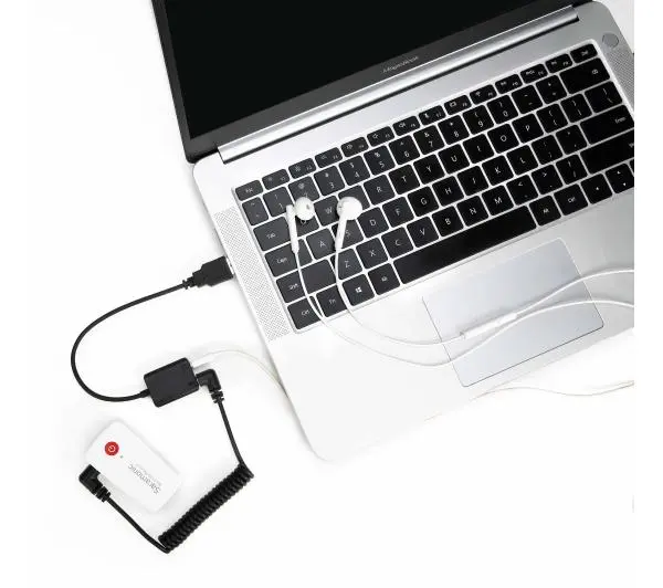 Saramonic EA2L 2x mini Jack TRS do USB-A