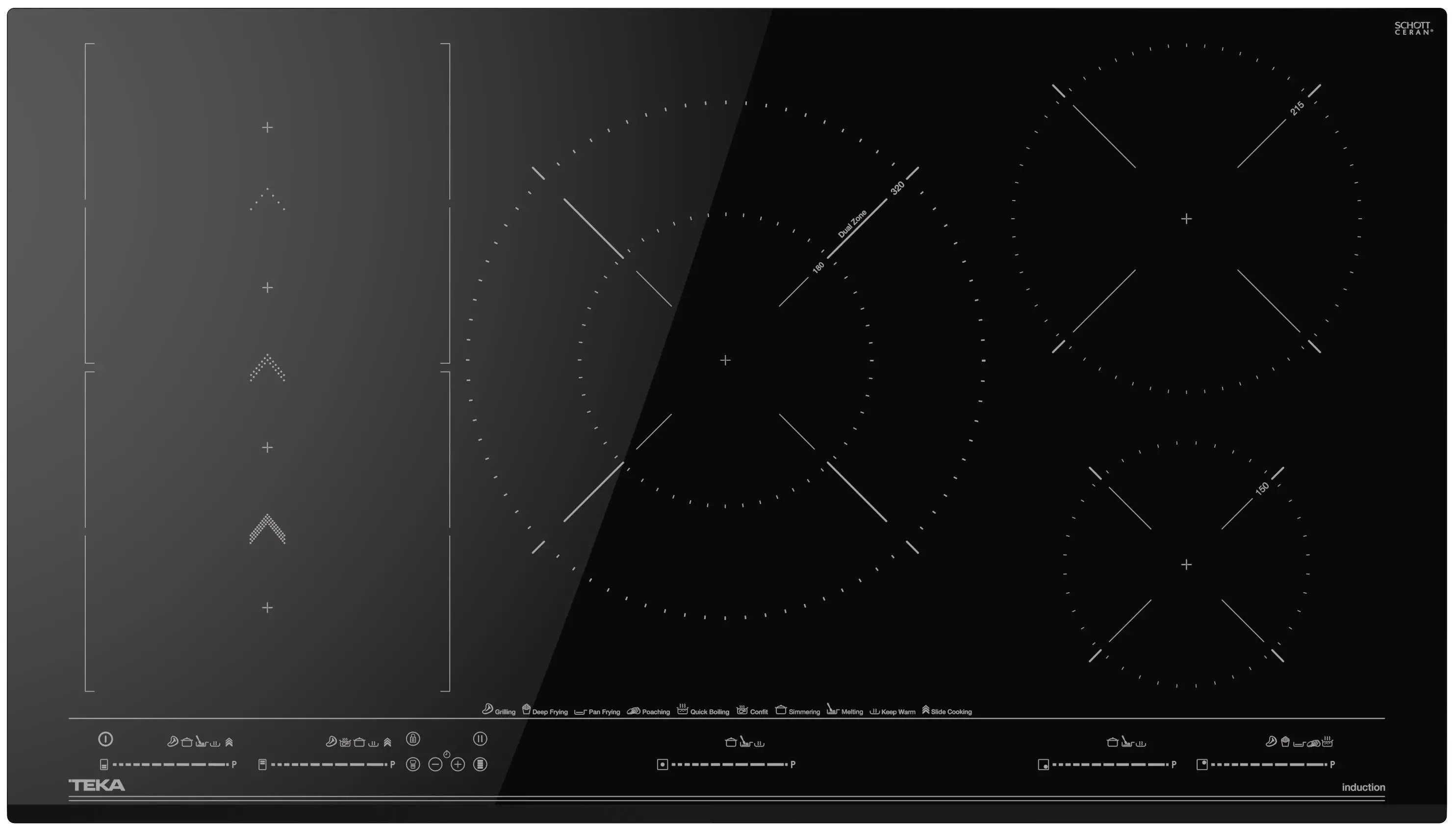 Płyta indukcyjna Teka IZS 97630 MST BK 90cm