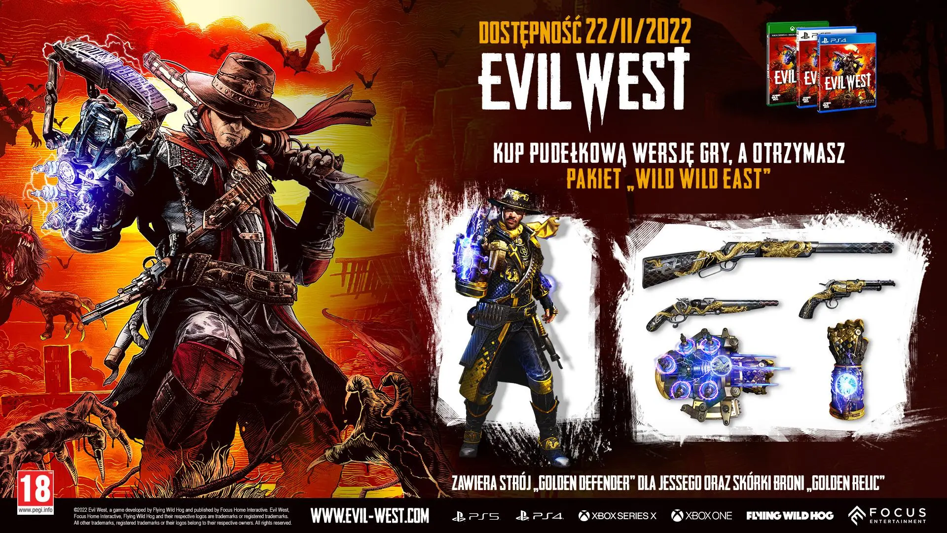 Evil West Gra na Xbox One (Kompatybilna z Xbox Series X)