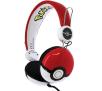 Słuchawki przewodowe OTL Technologies Pokemon Tween Dome Nauszne Czerwono-biały