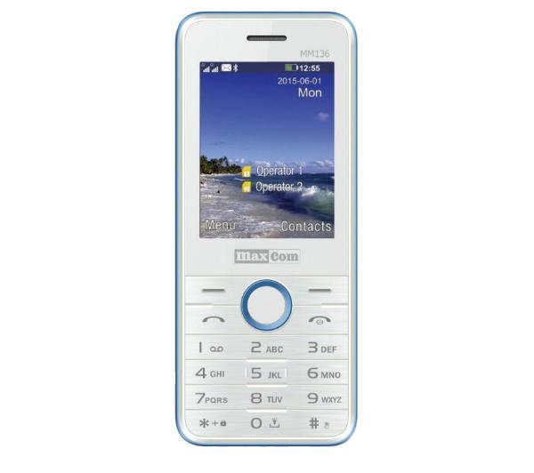 Maxcom MM136 (biało-niebieski) Maxcom MM136 (biało-niebieski)